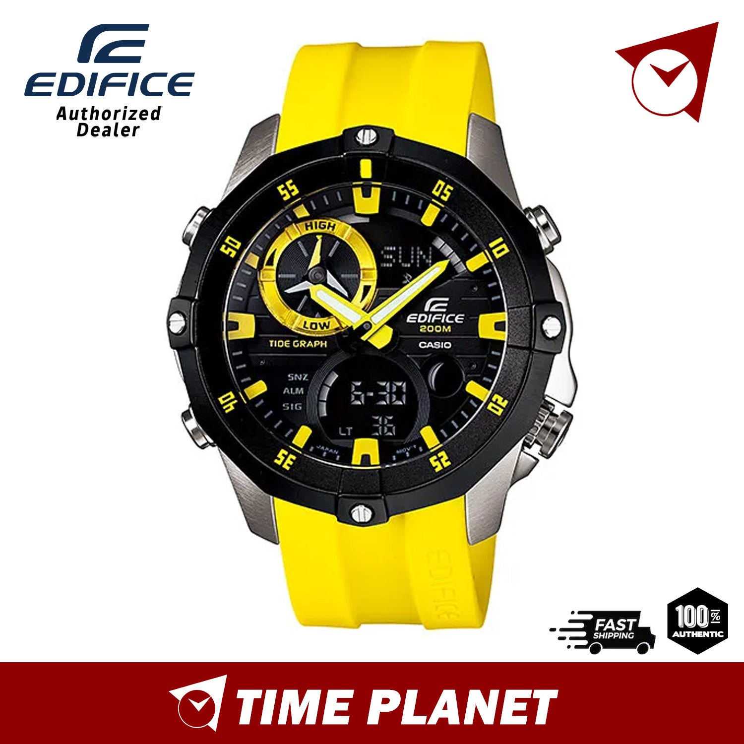 Edifice Watches Casio Edifice Ema 100 Time Setting Casio Edifice