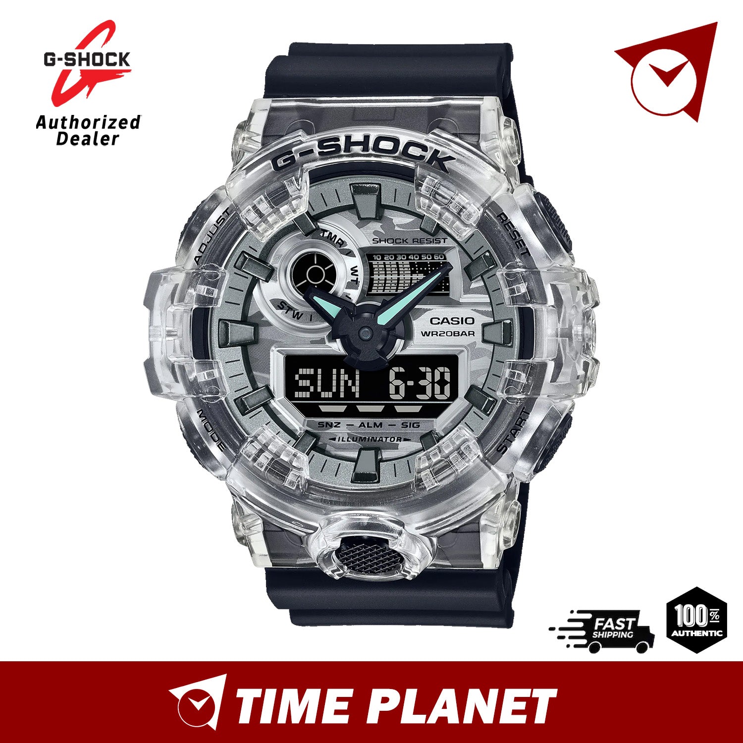 Casio G-Shock GA-700SKC-1A – Timeplanet