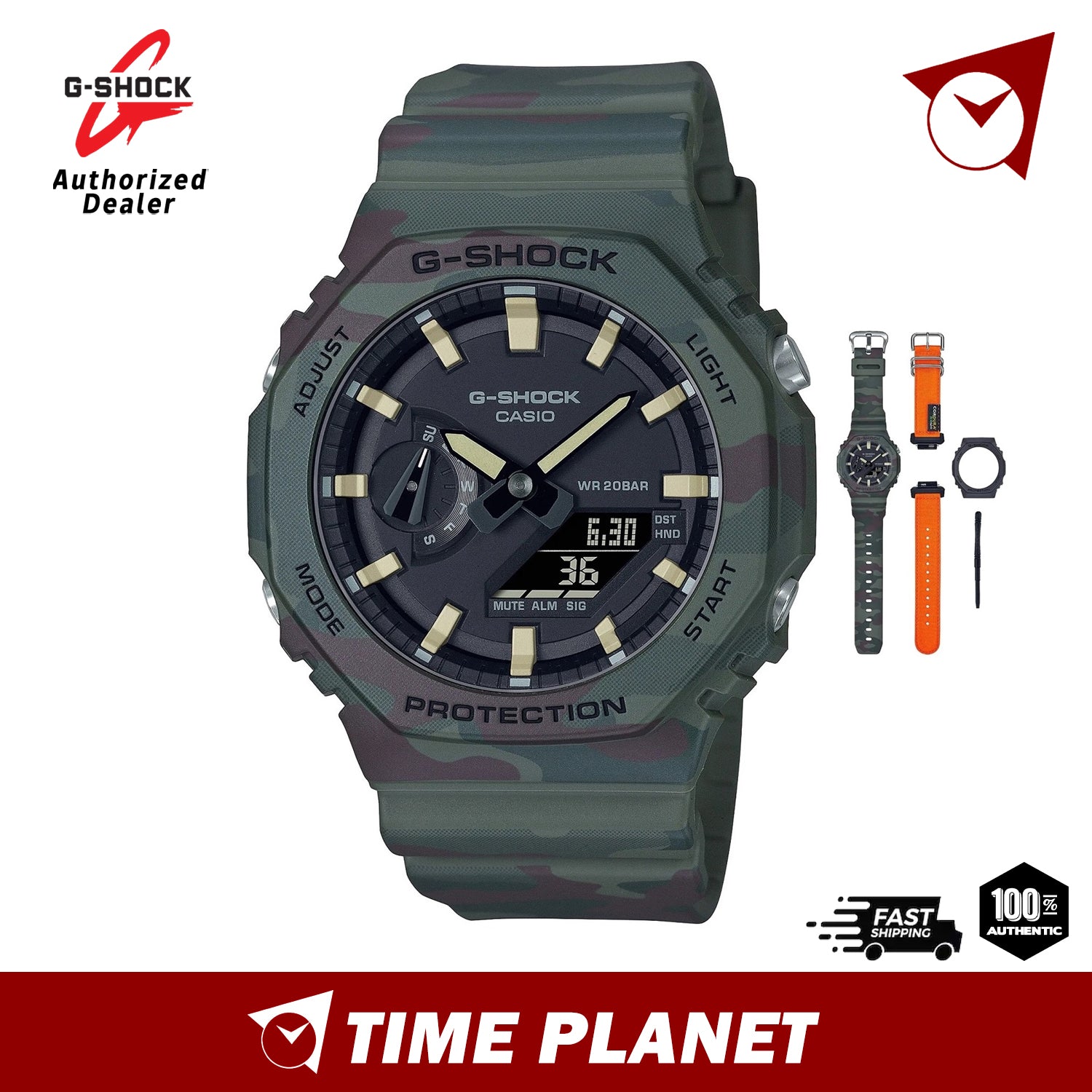 Casio G-Shock GAE-2100WE-3A – Timeplanet