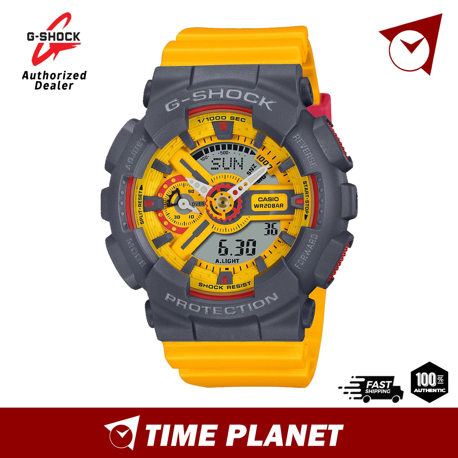 Casio G-Shock GMA-S110Y-9A – Timeplanet