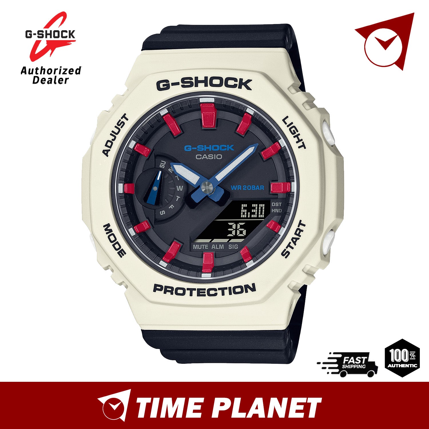 Casio G-Shock GMA-S2100WT-7A2 – Timeplanet 