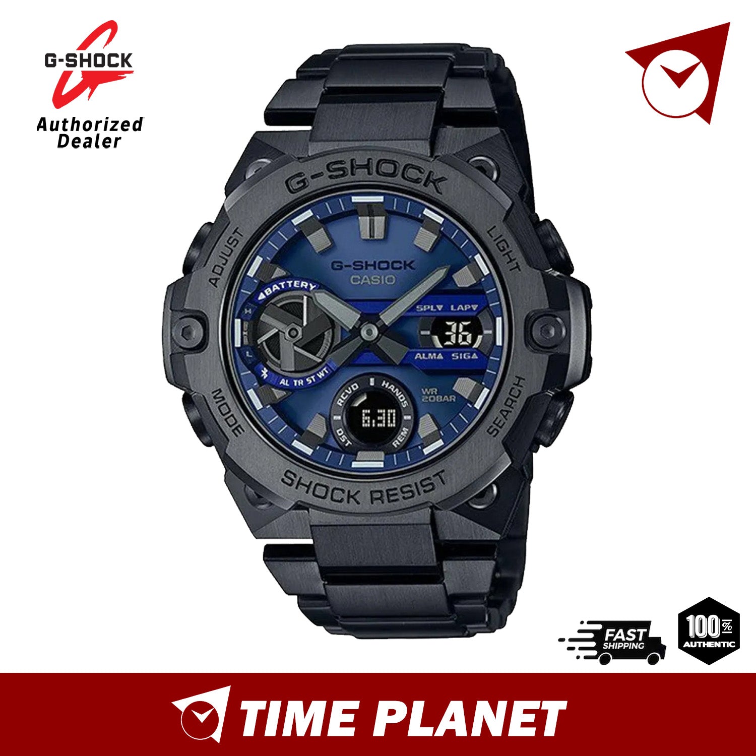 Casio G-Shock GST-B400BD-1A2 – Timeplanet