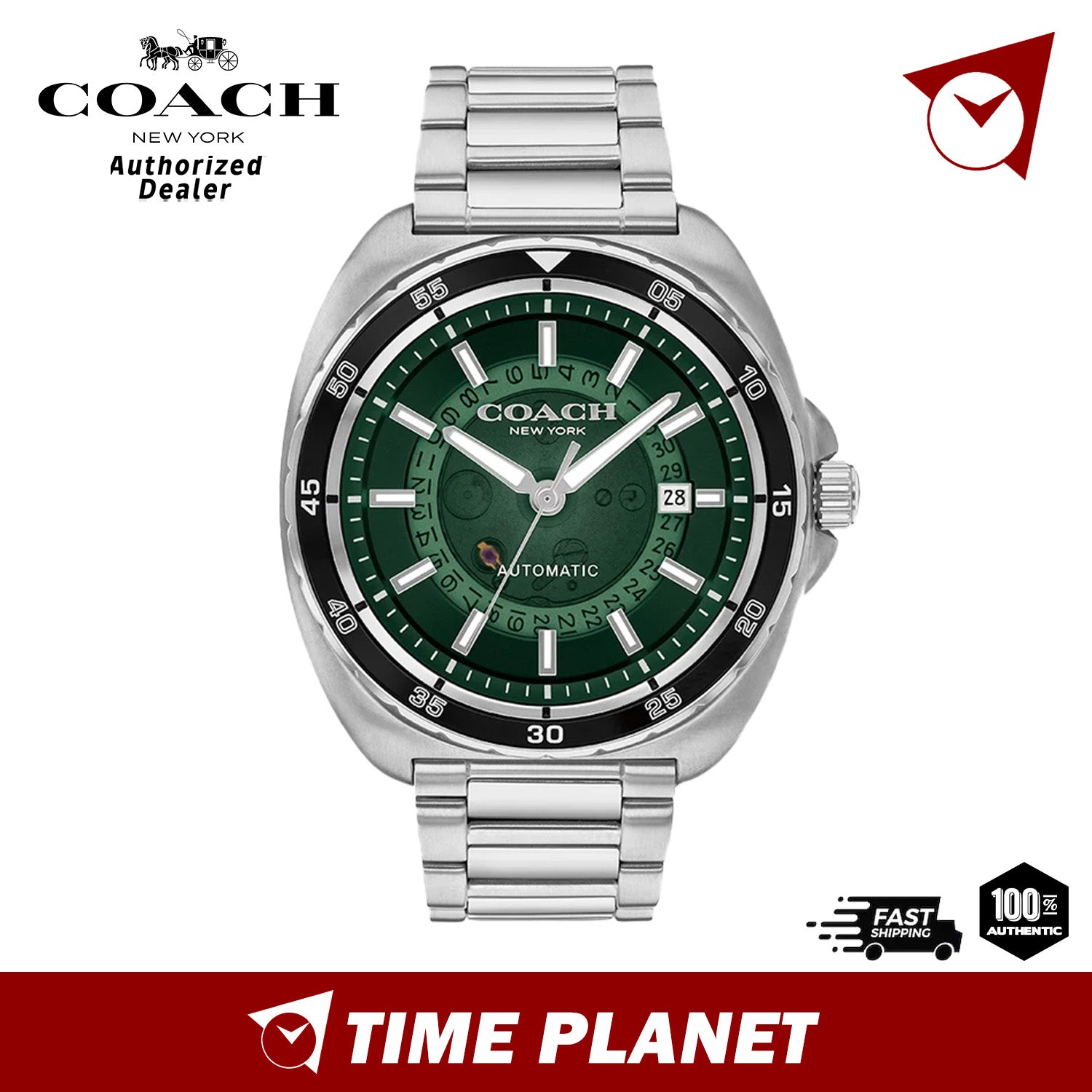 Myr Watch Coach 14602713 – Timeplanet