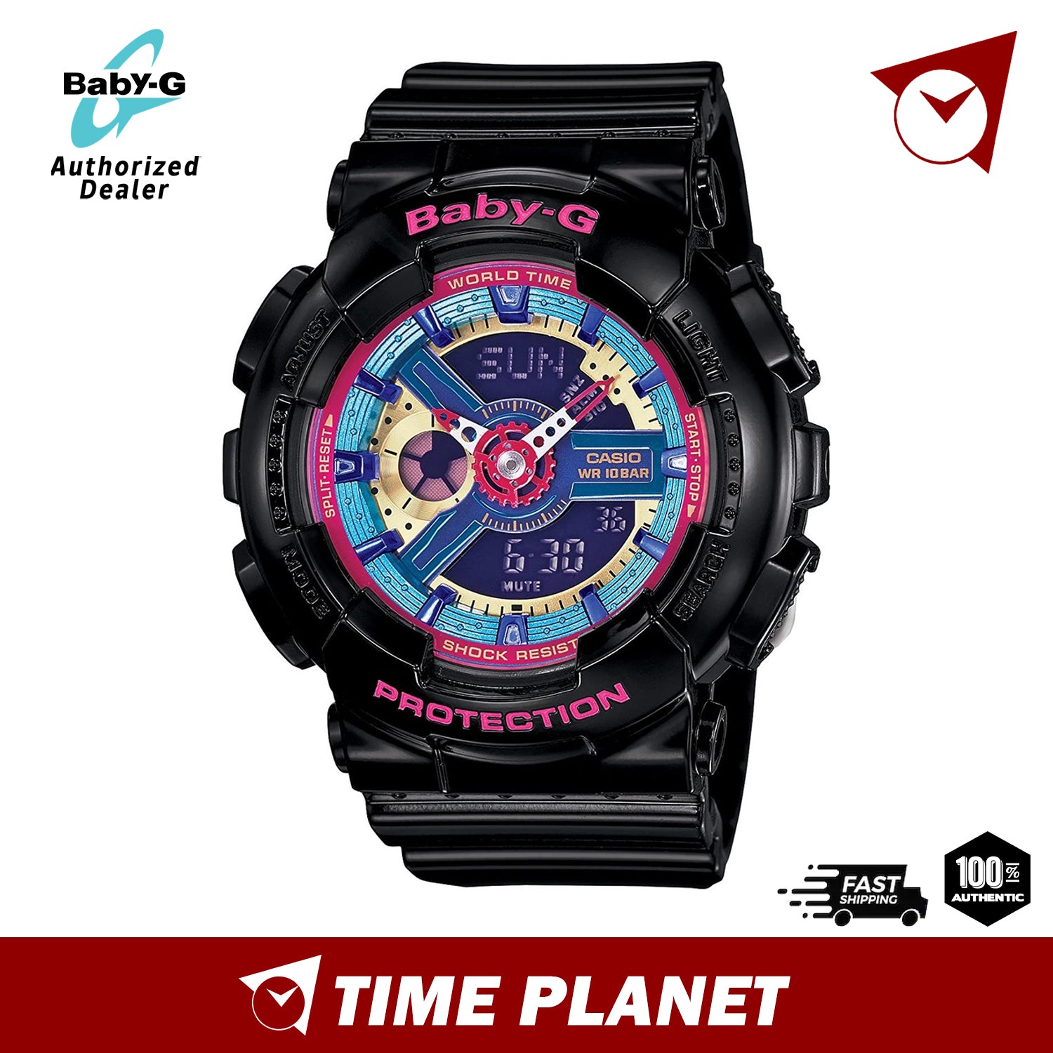Casio Baby-G BA-112-1A – Timeplanet - Main Image
