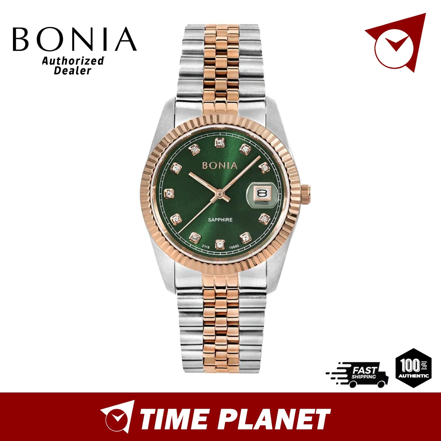 Bonia sapphire watch price clearance