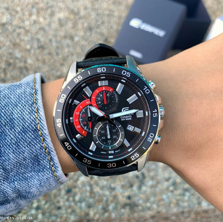 Casio Edifice EFV 550L 1A Timeplanet