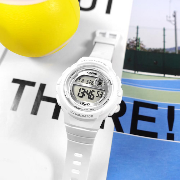 Casio LWS-1200H-7A1VCF Orologio Sportivo Digitale – 100 Metri Impermeabile, Memoria 60 Giri, LED, Cronometro - 6