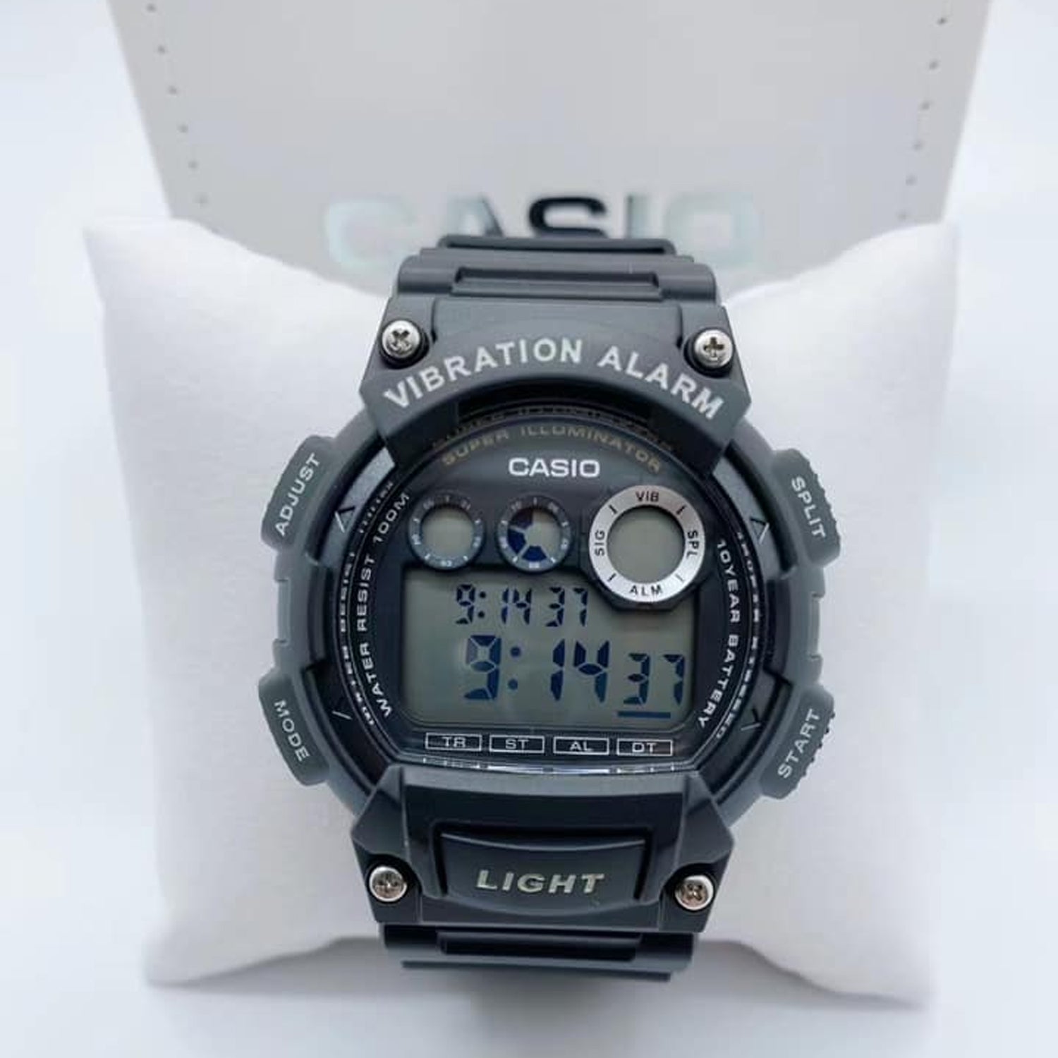 Casio W-735H-5A | Orologio Analogico Al Quarzo Con Bracciale In Tessuto | Design Sportivo E Funzionale, Impermeabile E Resistente