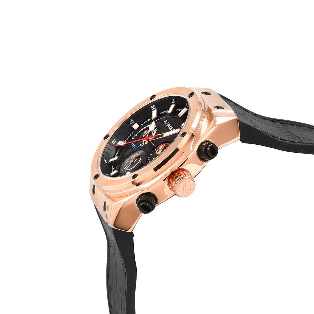 Alain Delon Chronograph Men Watch AD462-1532C – Timeplanet