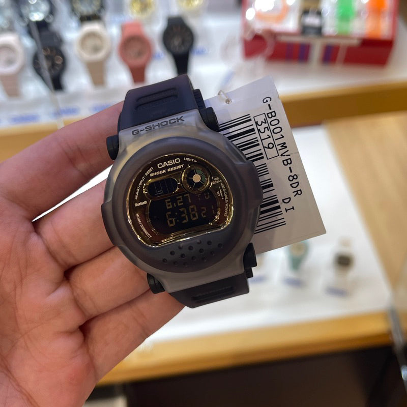 Official Warranty] Casio G-Shock G-B001MVB-8 Translucent Gray Men