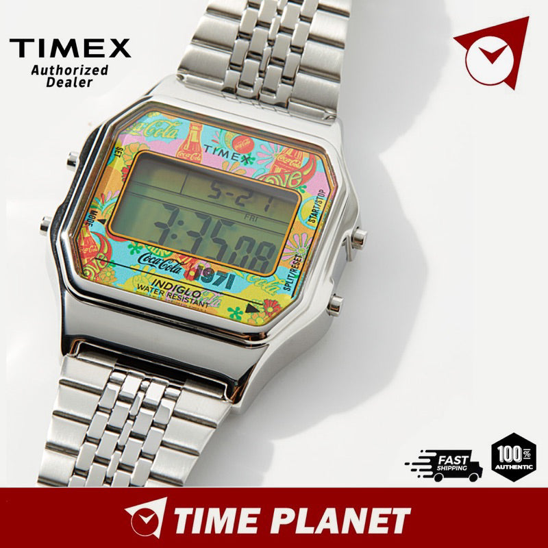 [新品未使用] TIMEX コカコーラ T80 TW2V25900 タイメックス TIMEX コカコーラ コラボ ユニセックス 時計