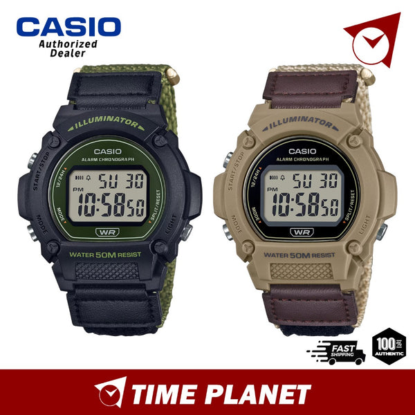 Casio W-219HB Series